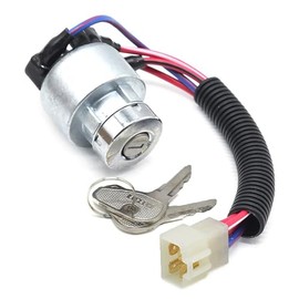 TC020-31820 Ignition Switch with Keys Compatible with Kubota L2050 L2250 L2350 L2500 L2501 L2550 L2600 L2800 L3000 L2850 L3200 L3400 L3700 L3800 L4300 L4400 MX4700 MX5000 MX5100 Tractor #TC020-31822
