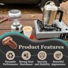4Pcs Coffee Percolator Glass Top Replacement - Percolator Glass Top