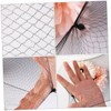 Ipetboom 80pcs Black Elastic Mesh Bun Hair Nets for Women