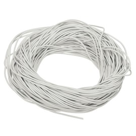 PATIKIL 49Ft Backer Rod 1/8 Inch EPDM Rubber Caulk Saver Concrete Expansion Joint Concrete Expansion Filler Weather Strip Seal for Gaps and Joints, White