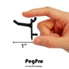 Greenleaf Industries PegPro® 1" Hooks Kit for Standard “Wood Fiber”