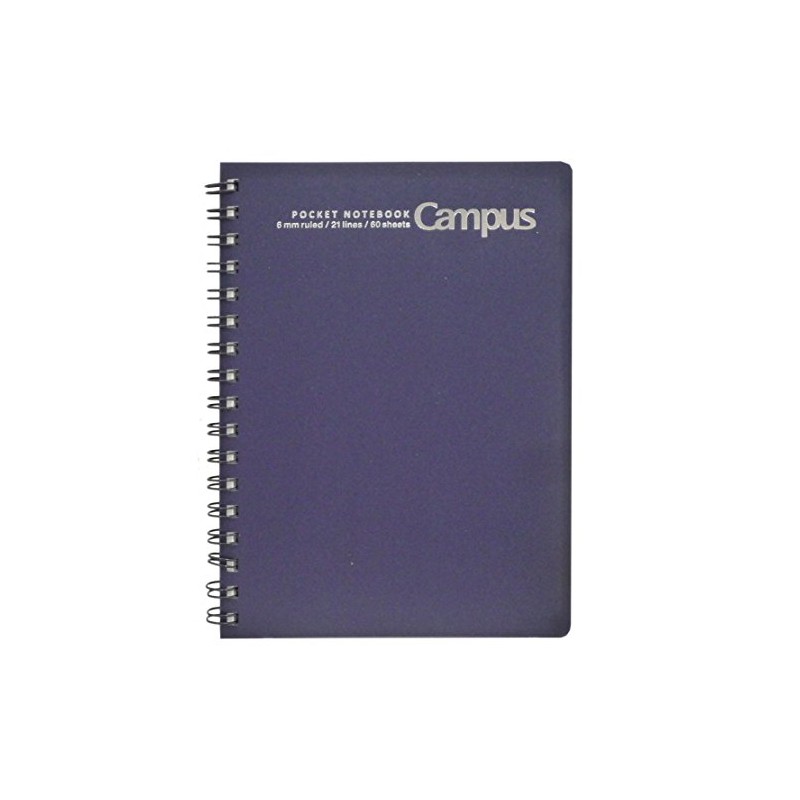 Kokuyo pocket notebook Twin Ring Binding B ruled A6 60