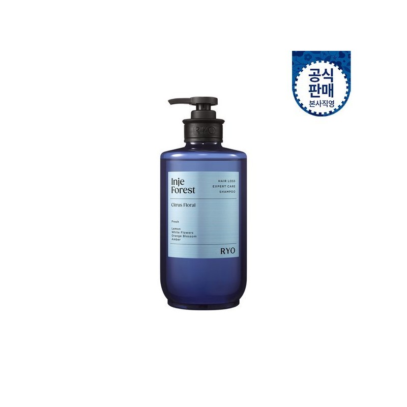 Jayang Yunmo 려 탈모전문케어 샴푸 인제숲길 585ml Ryo Hair Loss