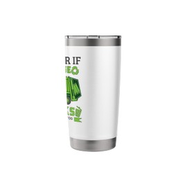 Recycling Garbage Truck Recycle Earth Day Stainless Steel Insulated Tumbler