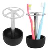 304 Stainless Steel Toothbrush Holder Punch Free Toothbrush Storage Rack