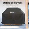 Simple Houseware 64 in. Heavy-Duty BBQ Gas Grill Cover, 600D