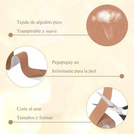 Cinta lifting facial, parches antiarrugas, diseñados para reafirmar y tensar la piel, prevenir las arrugas y favorecer la circulación sanguínea.(2.5cm*5m—3pcs)