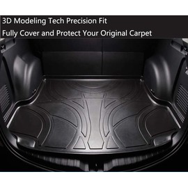 RAV4 Floor Mats Compatible with 2024 2023 2022 2021 2020 2019 Toyota RAV-4，All Weather Protection Waterproof Durable Anti-Slip Odorless Custom-fit TPE Floor Liner Front and Rear Row Set