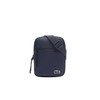 Lacoste Men's LCST Small Flat Crossbody Bag, Navy Eclipse, One