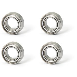 Proooooces Miniature Bearings Outer Diameter 9mm x Inner Diameter 5mm x Thickness 3mm 4-Piece Set Mini Bearings Ball Bearings Double Metal Shield Deep Groove Ball Bearings 4-Piece Set 95zz