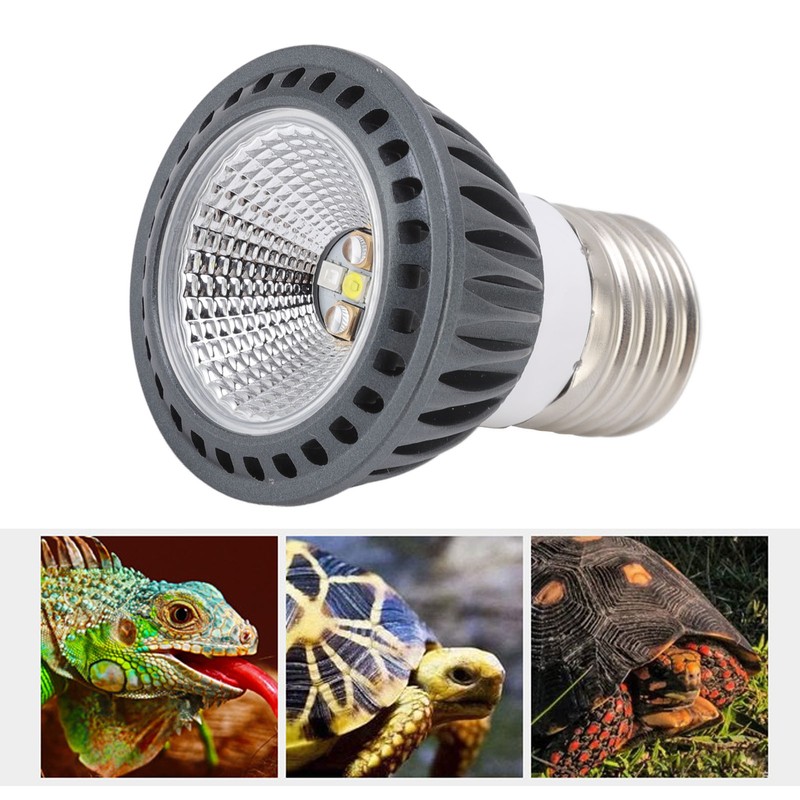 Turtle Basking Light Bulb UVA UVB Concave and Convex Mirror