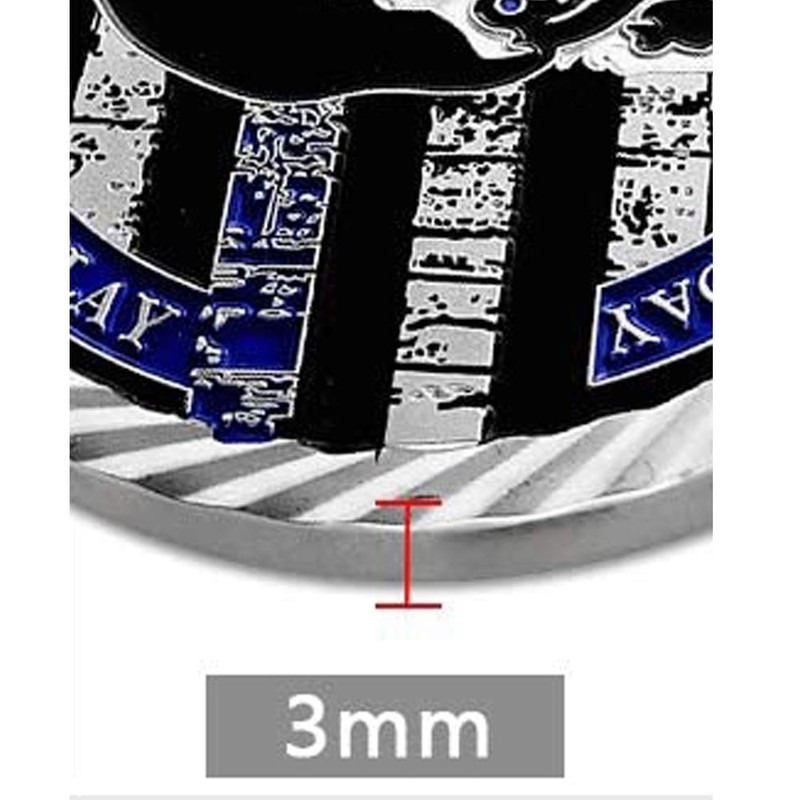 K9 Canine Police Military coinThin Blue Line Law Enforcement Officer