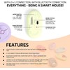 ROYCHE BTS Inspired Characters Multi Pairing Wireless Mouse, Little Buddy