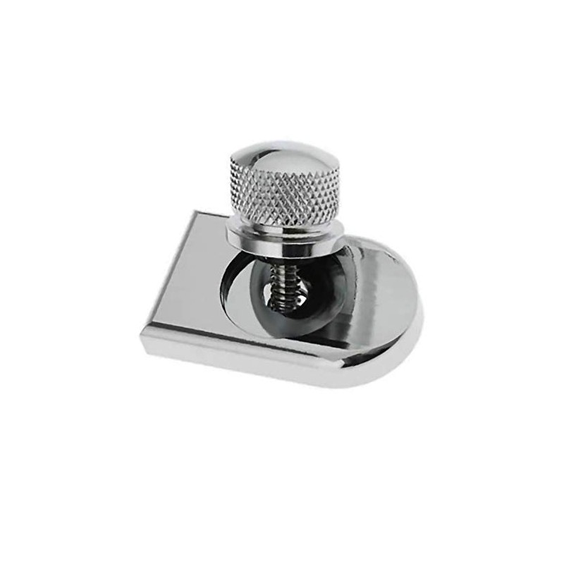 Chrome Rear Seat Screw Bolt Mount Knob Cover For Harley