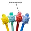 Maydahui 6 PCS Retractable Turtle Ballpoint Pen Black Ink Novelty