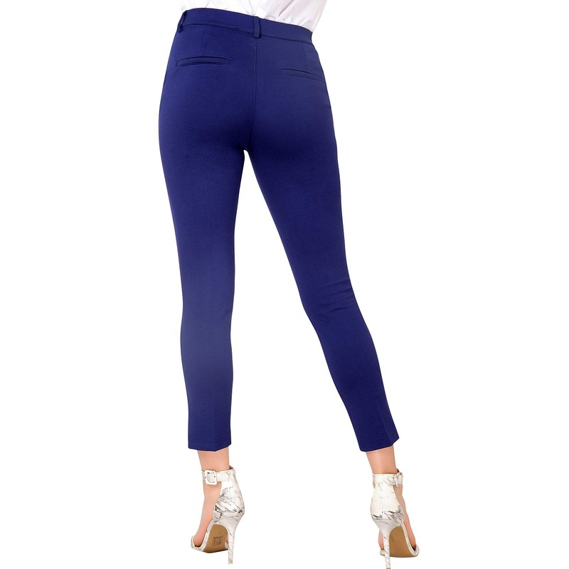 Marycrafts - Pantalones de trabajo para mujer, elásticos, para yoga,