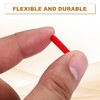 uxcell 88Pcs Rubber End Caps, 3mm(1/8") ID 13mm(15/32") Height Round