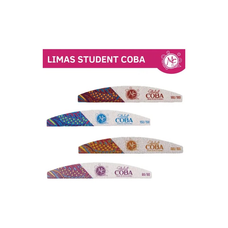 25 Limas Student Media Luna. Uñas Acrílicas 150150 Mc Nails