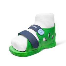 COLOR CAST SHOES Scarpa in gesso antiscivolo, stabile e comoda, monopezzo e resistente agli strappi, 1 pezzo (M (Verde))