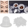 Yinhing Cazas de Tinta de Tatuaje de 100 Piezas, Silicona