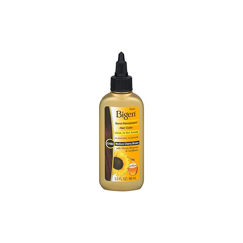 Bigen Sem- Permanent Hair Color Brown BSPCHB3, Medium Cherry, 3