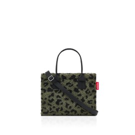 reisenthel Daily Shopper XS - The smaller version of our modern streamlined shopper - a practical rectangular crossbody handbag., Teddy Leo Olive