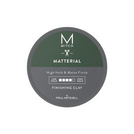 MITCH de Paul Mitchell Matterial Arcilla de Acabado para el Cabello de Hombres, Fijacin Alta, Acabado Ultra Mate, Para Todo Tipo de Cabello, 85 g (3  