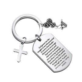 Cheerleading Coach Gift from Cheer Team for End of Season Team Gift Cheerleader Coach Appreciation Gift Coach's Prayer Gift, Steel Color, 4*2.5