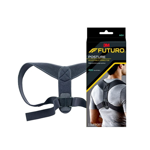 FUTURO Posture Corrector, Fits Men and Women, Helps Promote Better Posture, Back Support, Doctor Developed, Adjustable