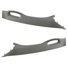 TRQ A Pillar Trim Panel w/Pull Handle Set of 2 LH RH Sides Compatible with Dodge Ram Truck