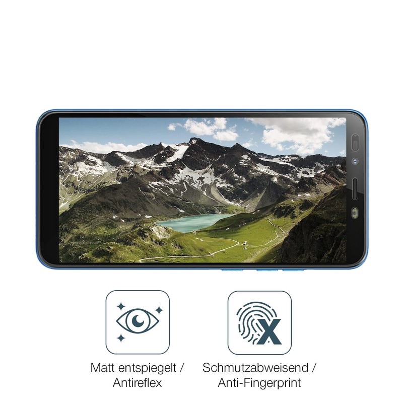dipos I 4x Schutzfolie matt passend für Infinix Smart 2