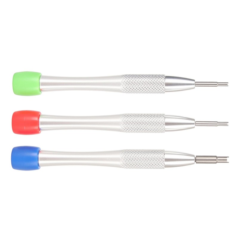 3pcs Watch Screwdriver Set Movement Stud Balance Watches Repair Tool