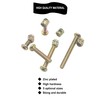 M6 Baby Crib Hardware Replacement Kit, cSeao 50pcs Socket Cap