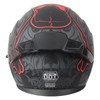 SPARK DOT Approved Modular Flip-Up Dual Visor Motorcycle Full Face