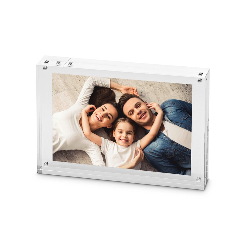 Acrylic Photo Frame 17,8 x 12,7 x 3 cm, transparent
