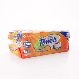 Generic - MM Select & Tear 2-Ply Paper Towel 15 rolls, 150 sheets/roll