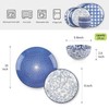 Selamica Ceramic Dinnerware Sets, 12-Pieces Plates and Bowls Sets, Scratch