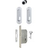 Hoppe 3948382 Sliding Door Handle Oval ROS. BB Set 4930