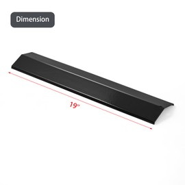 Heat Deflector Heat Tent Grill Replacement Parts for Oklahoma Joe’s Smoker Accessories 15202029 12201767 14201767 16202046 Heat Plate 1767017 Oklahoma Joes Longhorn Combo Charcoal Gas Grill Parts