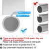 16.5 FT Garage Door Bottom Seal Rubber 0.19" P Bulb