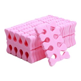 50 Pcs Foam Toe Separators, Soft Sponge Nail Isolators for Manicure, Pedicure, Gel Application, Polishing & Nail Art