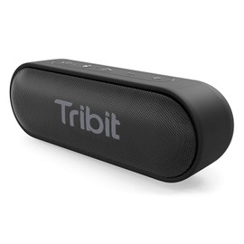 Bluetooth Speaker Tribit XSound Go [Upgraded] 16W Portable Wireless Speaker IPX7 Waterproof,Type-C,Wireless Stereo Pairing,100ft Bluetooth Range