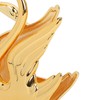 Swan Napkin Holder Golden Swan Design Rustproof Alloy Elegant Style