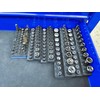 ToolGear Socket Organizer, Easy to Read Size labels, 80 sockets