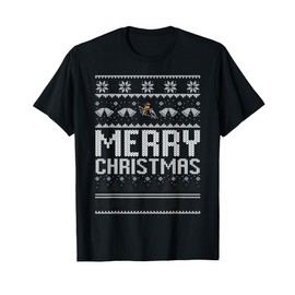 Fernley Vaqueros Logo Merry Christmas Ugly Sweater HS T-Shirt