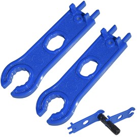 Yvyan Solar Tool Wrench 2 Piece Connector Wrench, Mounting Tool Set for Solar Panel Cable PV System Wire and Connector