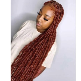 30 Inch Soft Locs Crochet Hair 6 Packs Faux Locs Crochet Hair for Black Women for Butterfly Locs Hair (30 Inch (Pack of 6), 350#)