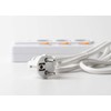 NEUVIELE Power Strip with 2 USB, 2-Way 3-Way Surge Protection,