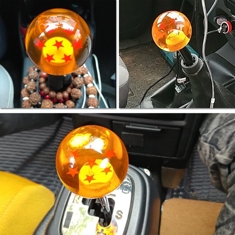 ATNVIDSG Round Ball Shift Knob for Most Manual Automatic Cars