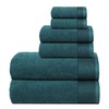 Belizzi Home 100% Cotton Ultra Soft 6 Pack Towel Set,